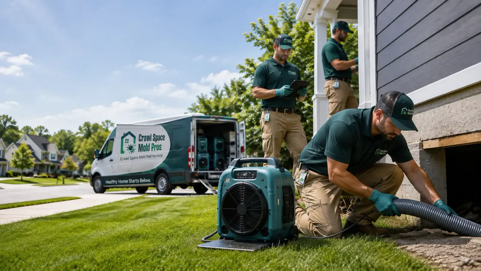 Crawl Space Mold Removal in Mendon, UT